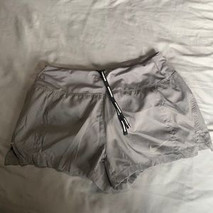 XS grey Nike Di-Fit running shorts with pocket in the back